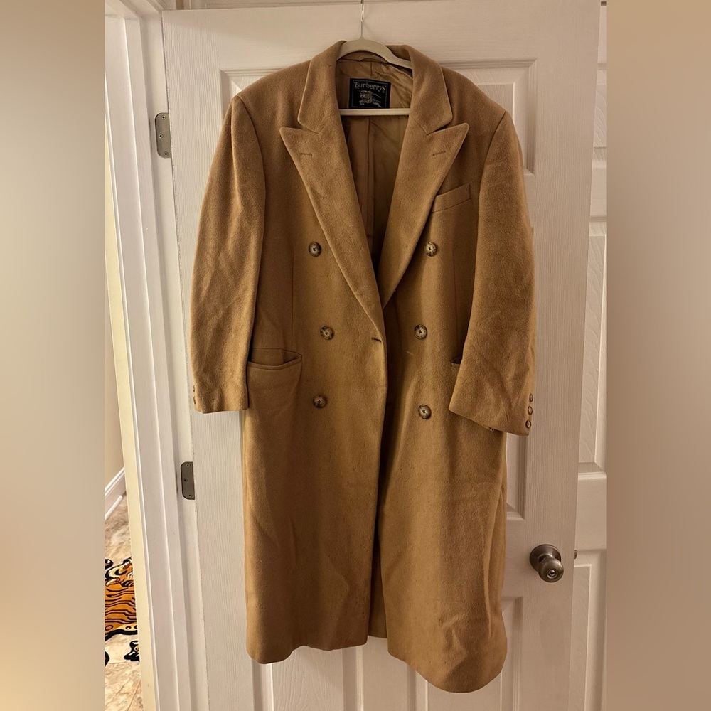 Burberry Men's Camel Trench Coat